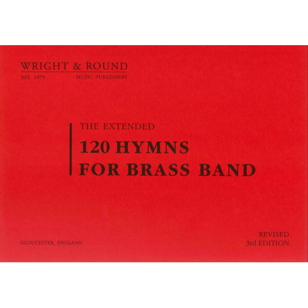 120 Hymns for Brass Band Bb Solo Cornet