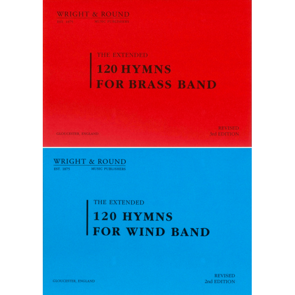 120 Hymns pour Brass Band et Wind Band Acheter des partitions